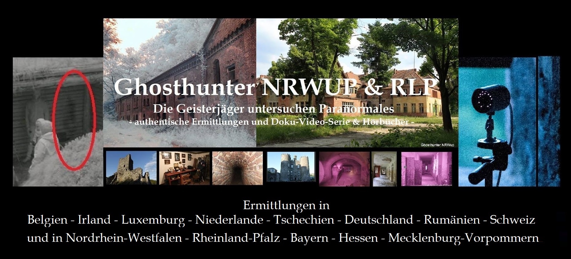 Geisterjäger NRW Ghosthunter NRWup RLP Wuppertal Engelskirchen